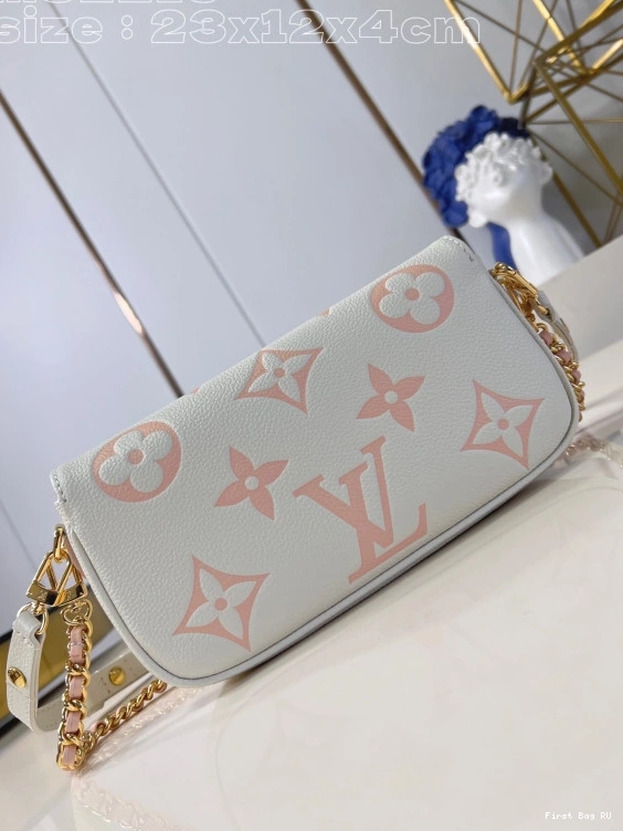 Firstbag Chain Ivy-23.5*12*4.3cm VUITTON Wallet LOUIS on 0710